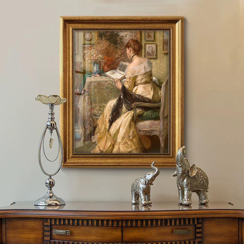 “The Quiet Hour” – Portrait of a Lady in Repose