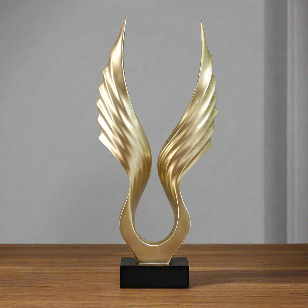 Ascension Crest™ – Winged Reverence Sculpture