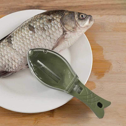 FinClean™ Ergonomic Fish-Shaped Scrubber