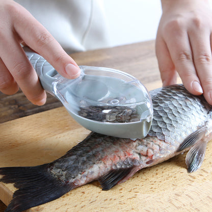 FinClean™ Ergonomic Fish-Shaped Scrubber