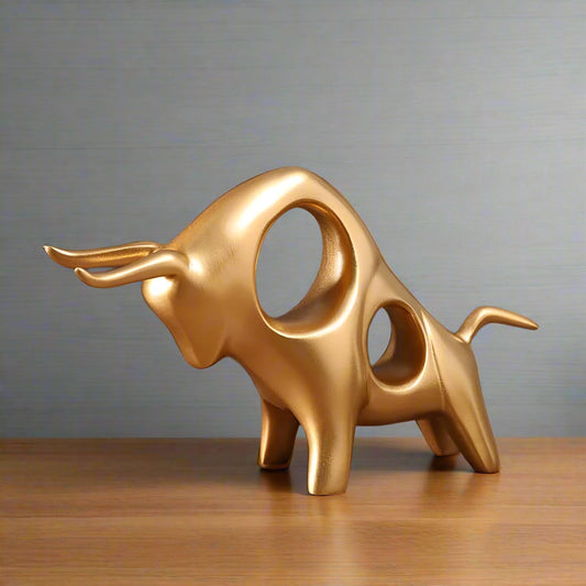 Momentum Forged™ – The Charging Bull Sculpture